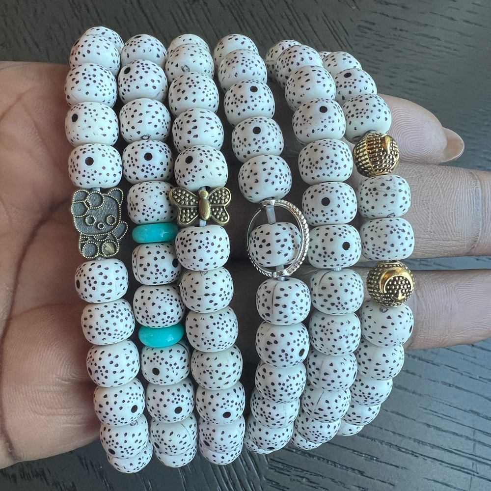 (ONE) Star Moon Bodhi bracelet SIZE 7.5-8’